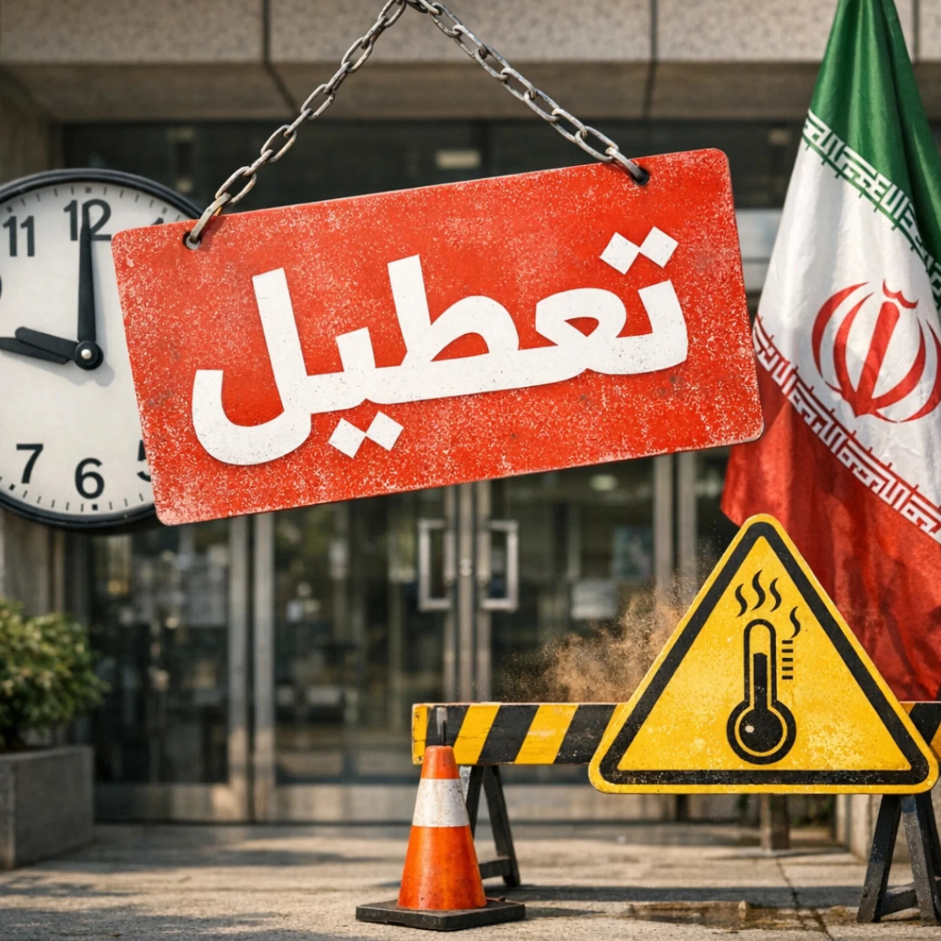 اطلاعیه جدید: تعطیلی رسمی در سراسر کشور فردا دوشنبه ۱۵ تیر ۱۴۰۵+ آیا دادگاه ها باز هستند؟