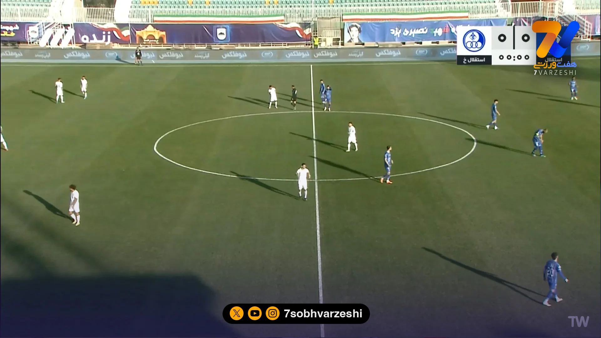 استقلال 1-0 استقلال خوزستان/ یک مدافع استقلال را پیش انداخت