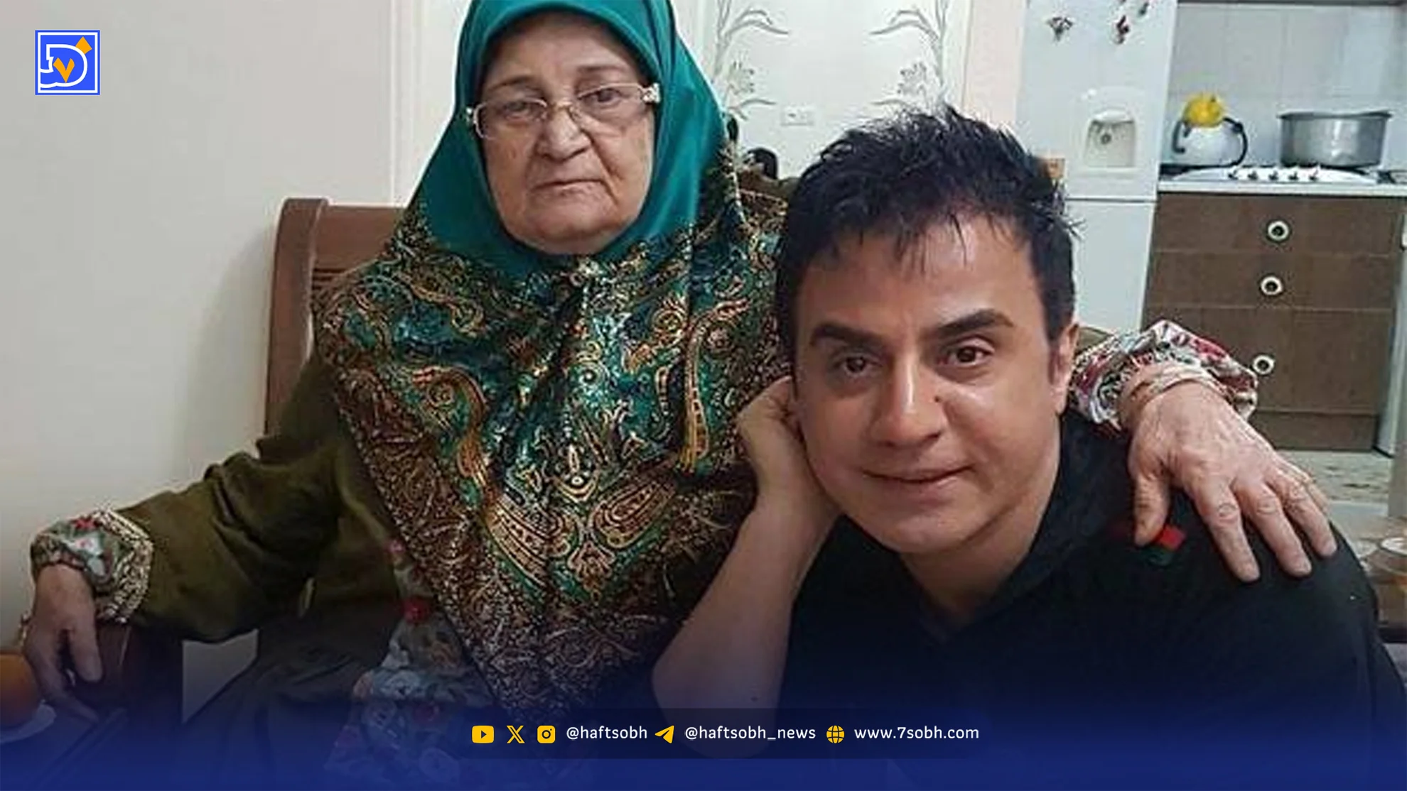 دلتنگی داریوش فرضیایی در حرم امام رضا برای مادر