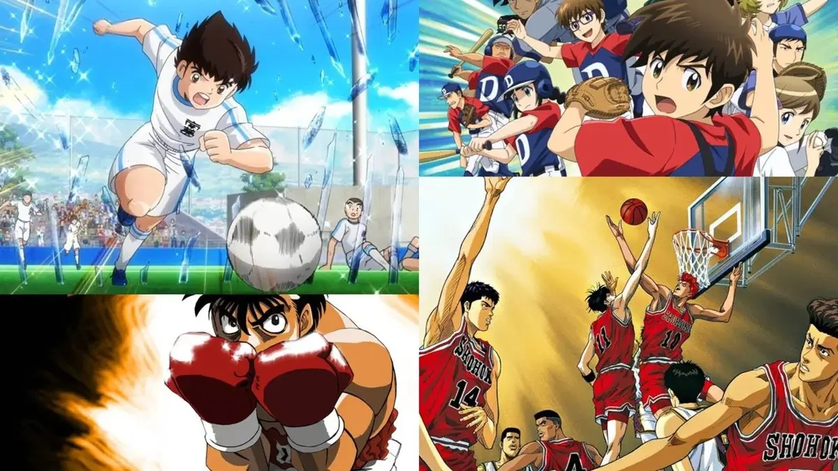 معرفی 10 انیمه ورزشی برتر