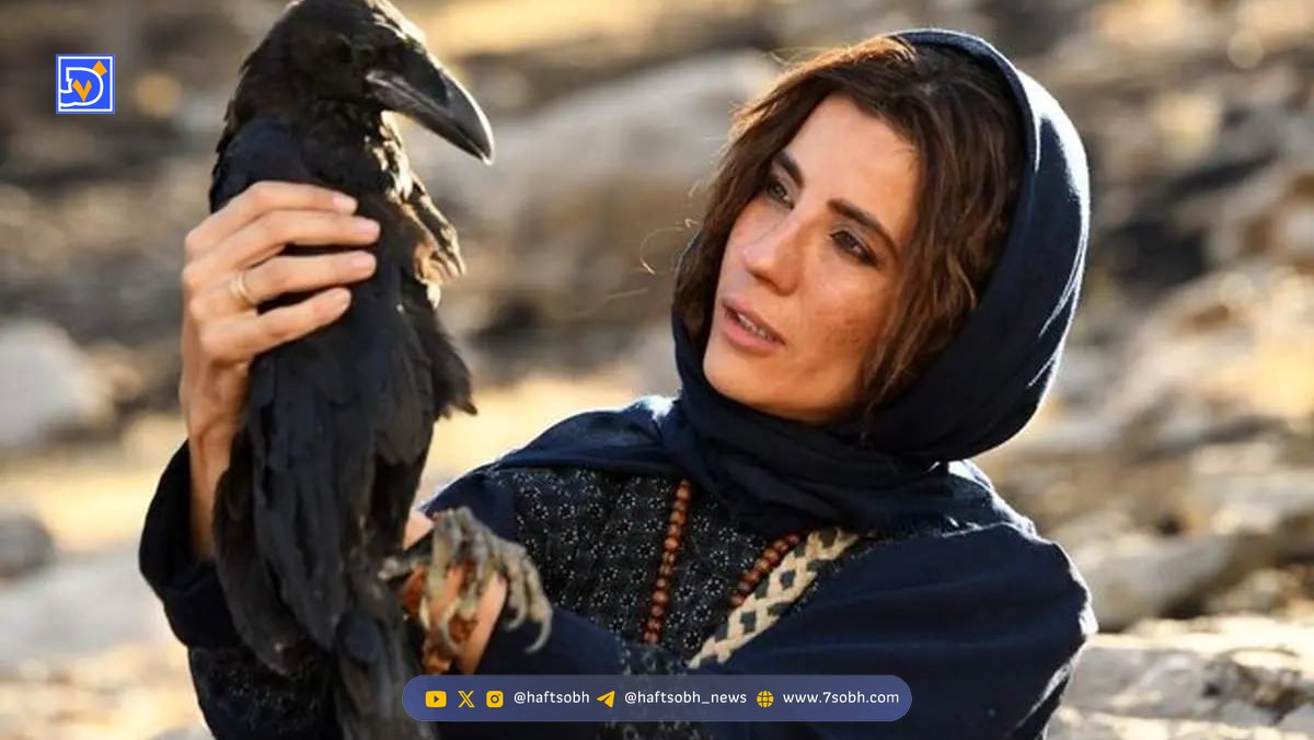 سارا بهرامی با استایل فرشته بالدار