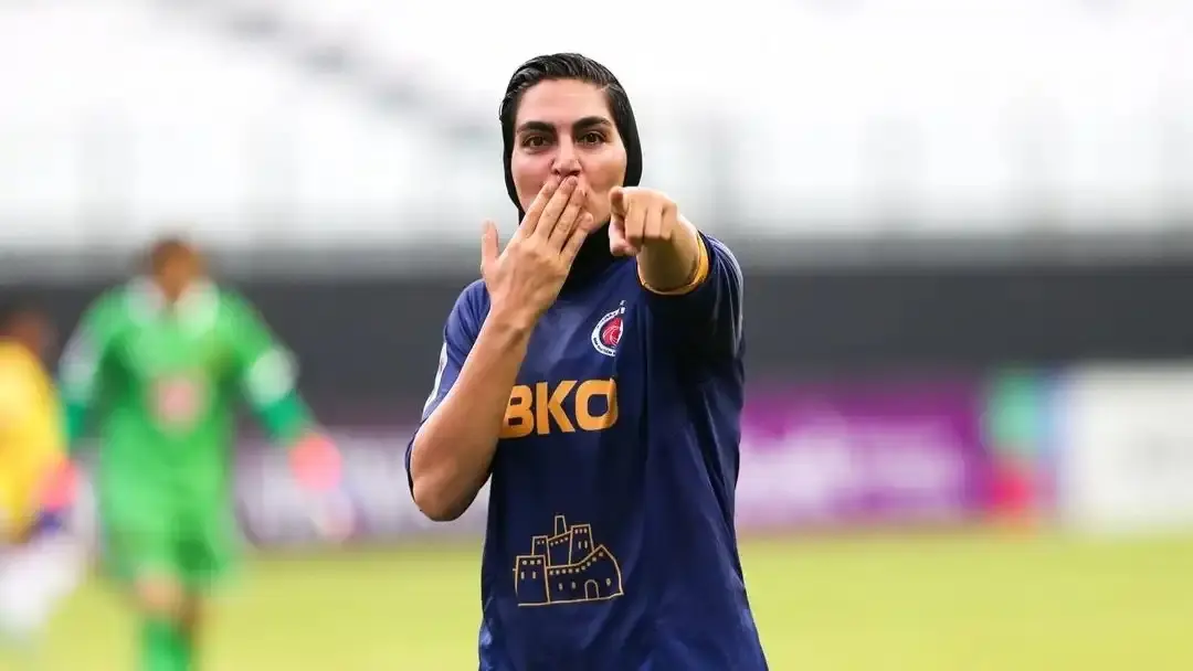 اموال زهرا قنبری کاپیتان تیم فوتبال زنان رفع توقیف شد