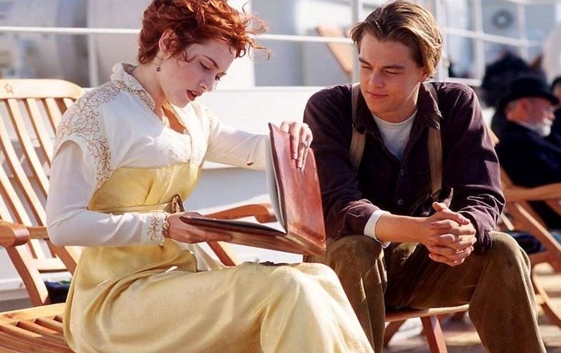 سفر زمان | بازیگر رز تایتانیک در خیابان های نیویورک؛ سال 1381 همراه نامزدش