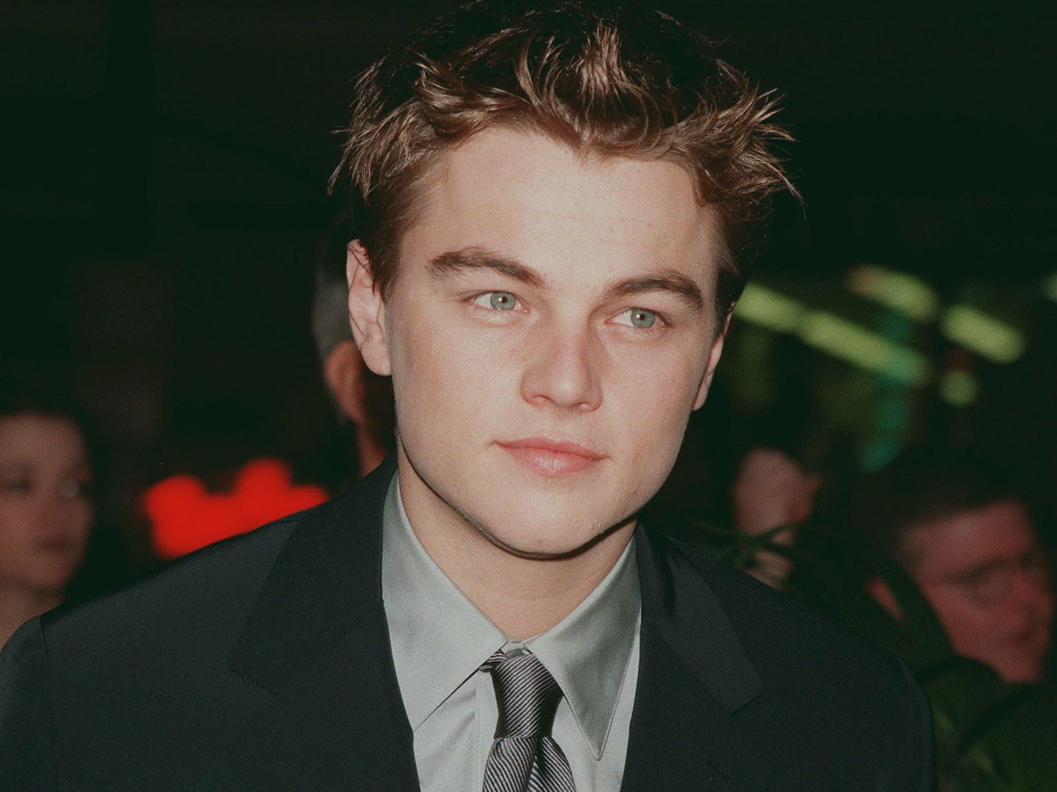 شام دو نفره لئوناردو دی‌کاپریو و پدرش