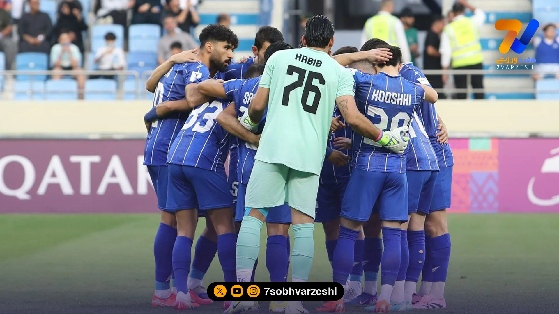 استقلال ایران صفر – الحسین اردن صفر / پایان نیمه اول؛ یزید علیه آبی ها!