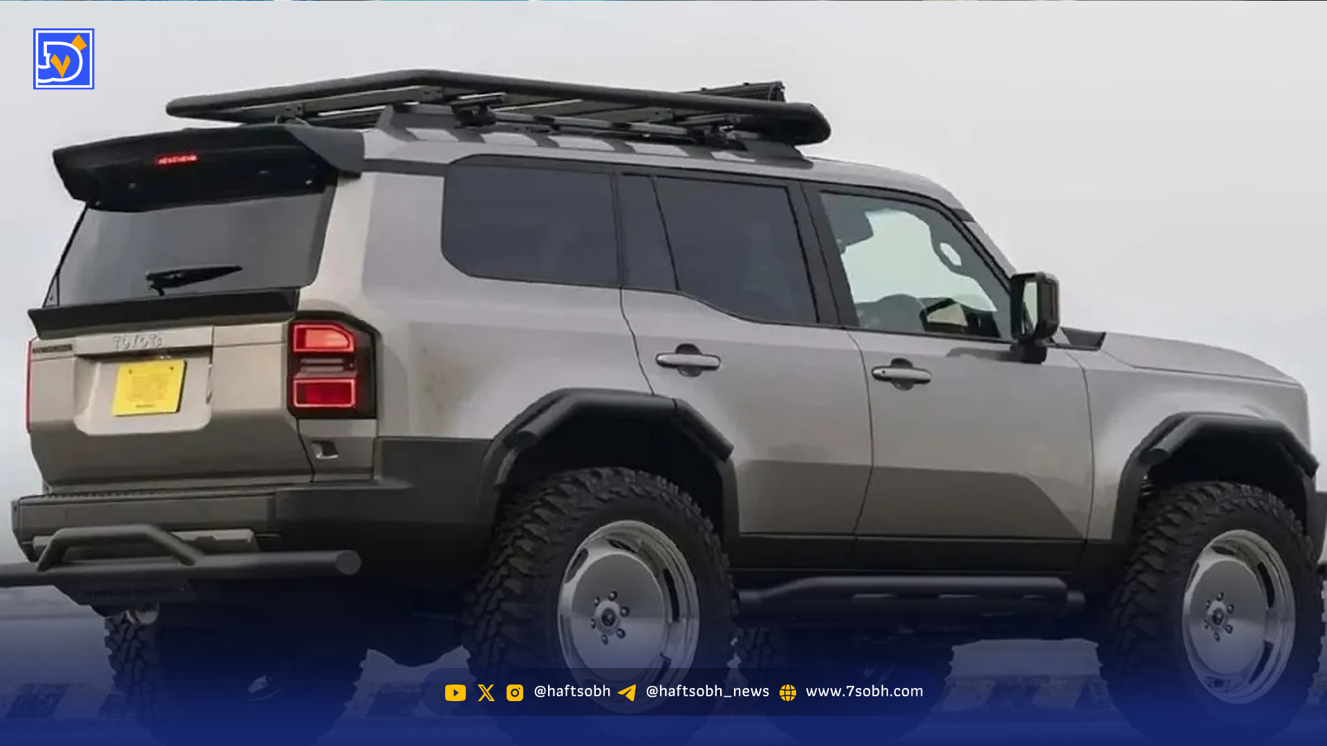 مدل سفارشی تویوتا لندکروزر با رینگ ۳۷ اینچی رونمایی شد