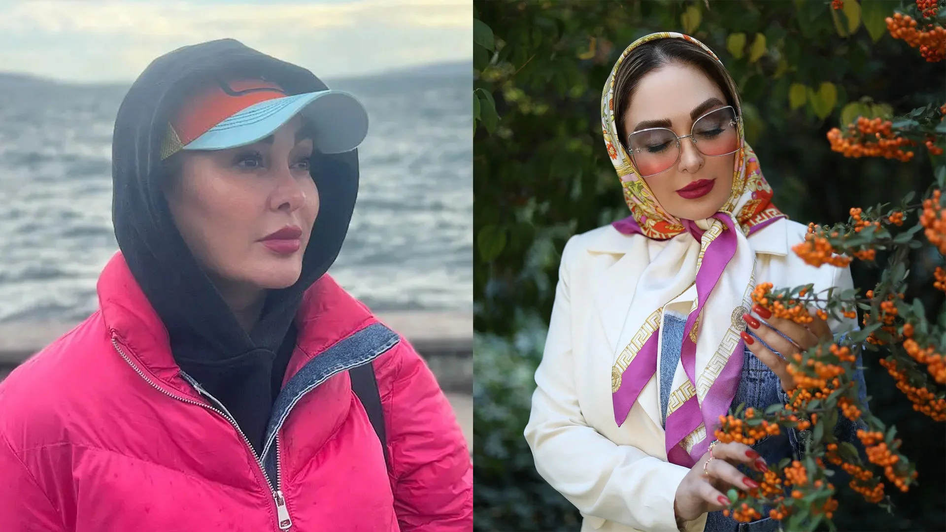 الهام حمیدی با یک تیپ مجلسی جلب‌توجه کرد