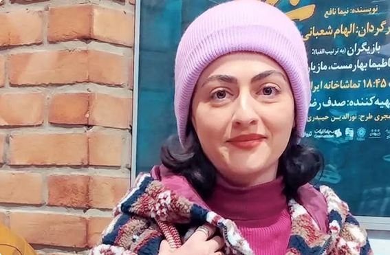 عکس| سفر زمان؛ «انیس» (سریال سوجان) در 28 سالگی در یک جشنواره تئاتر در خرمشهر؛ سال 98