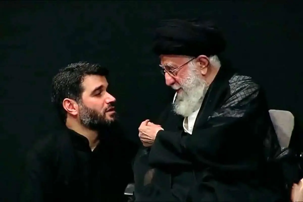 ماجرای انگشتر سبز رهبر شهید انقلاب در دست میثم مطیعی مداح معروف