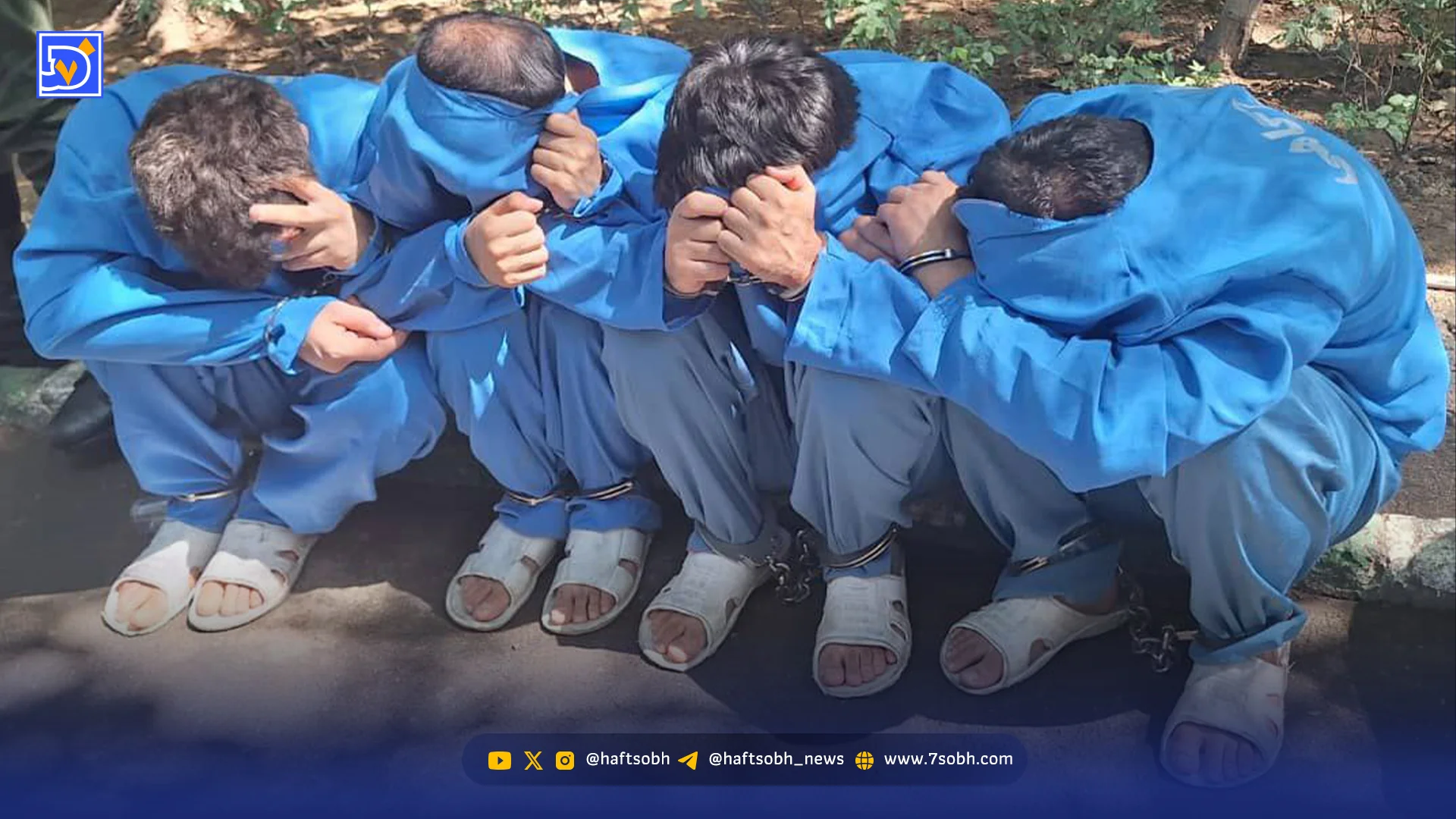 مرگ تلخ مرد معتاد پس از بسته شدن به میله