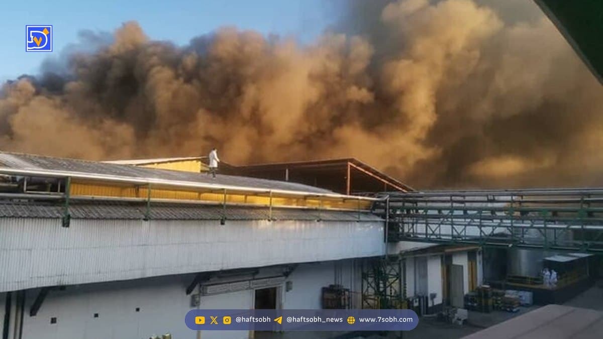 آتش‌سوزی کارخانه کاله 5 مصدوم بر جای گذاشت